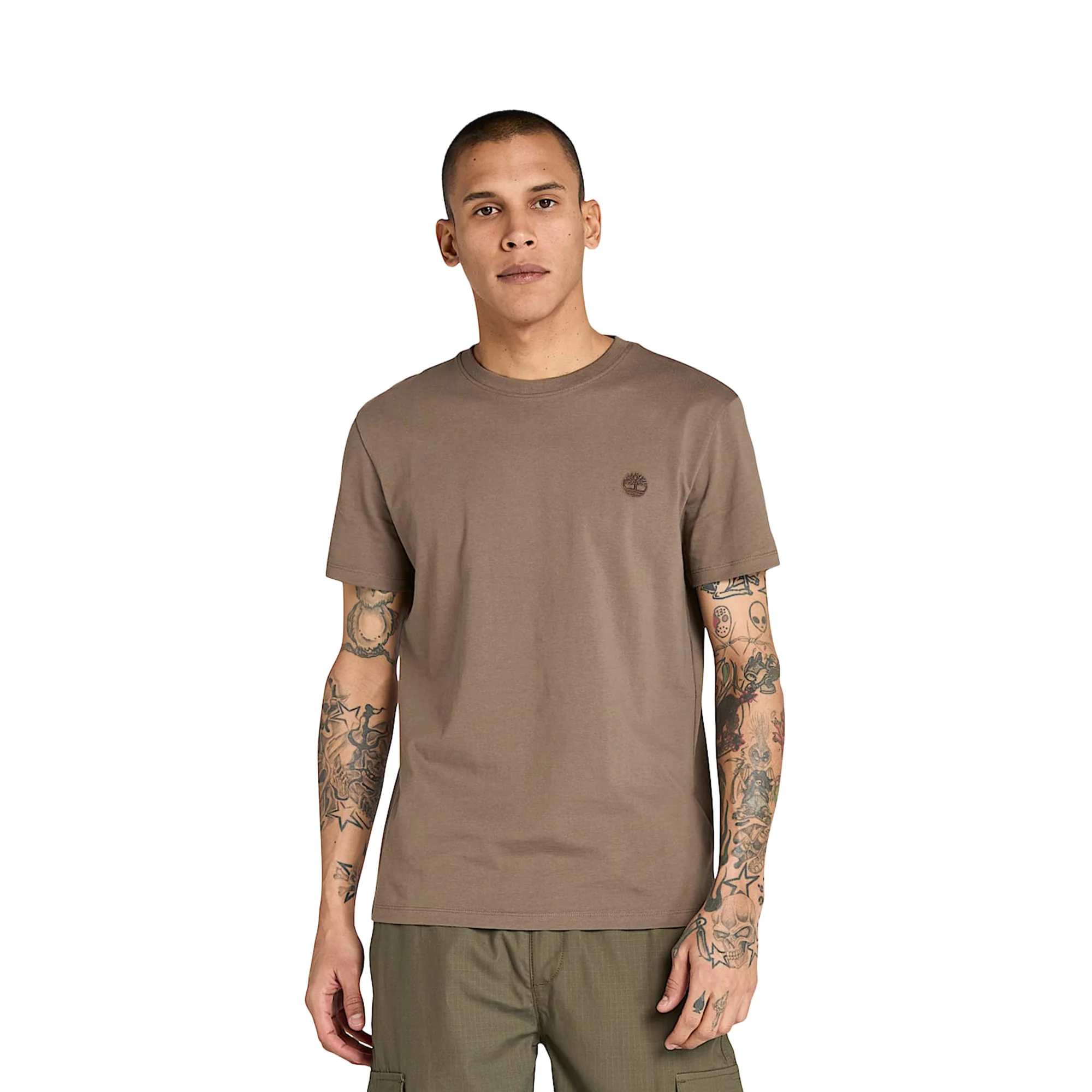 Timberland SS Dun-River Crew Tee Chocolate Chip