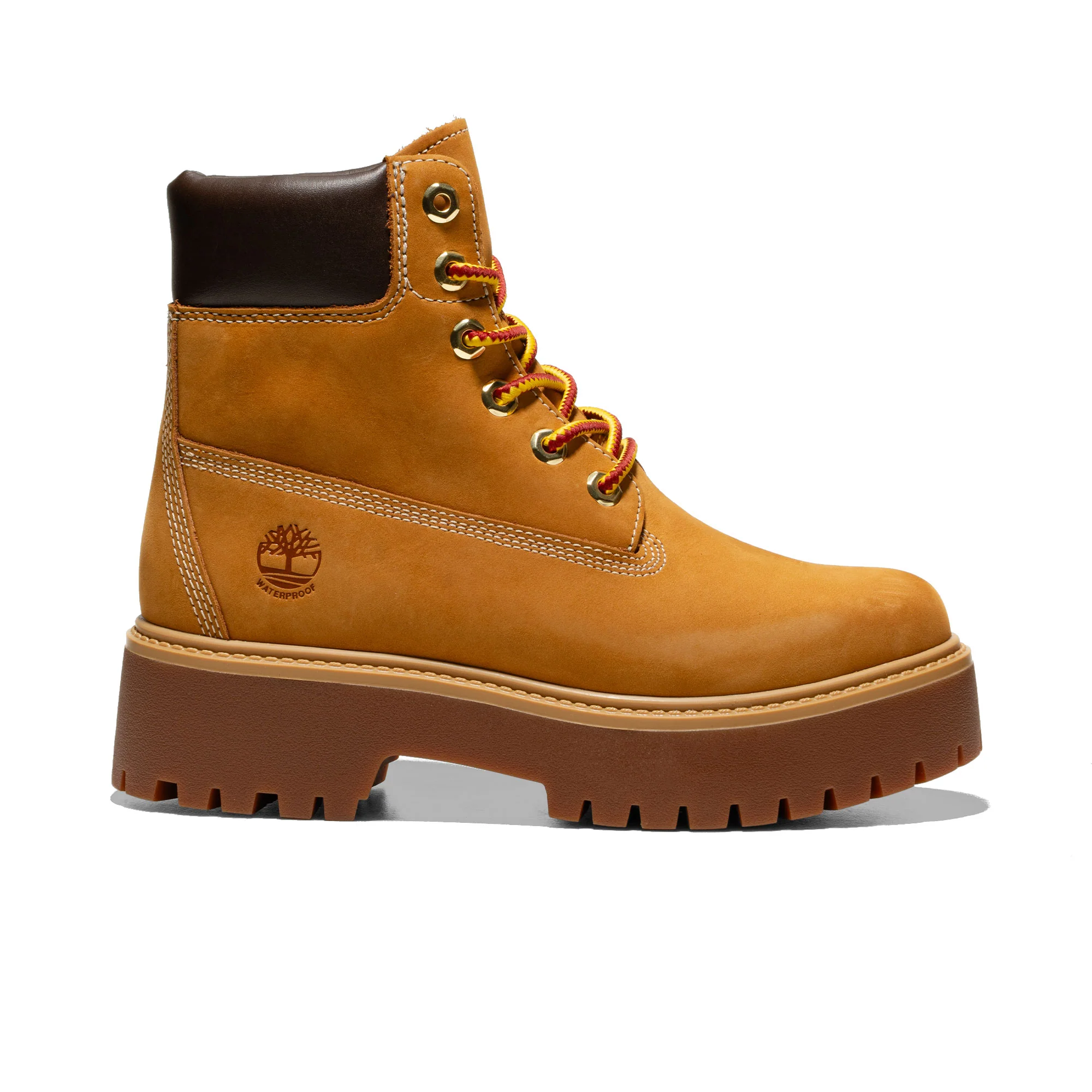 Timberland Stone Street 6 Inch Lace Up WP Boot Wheat