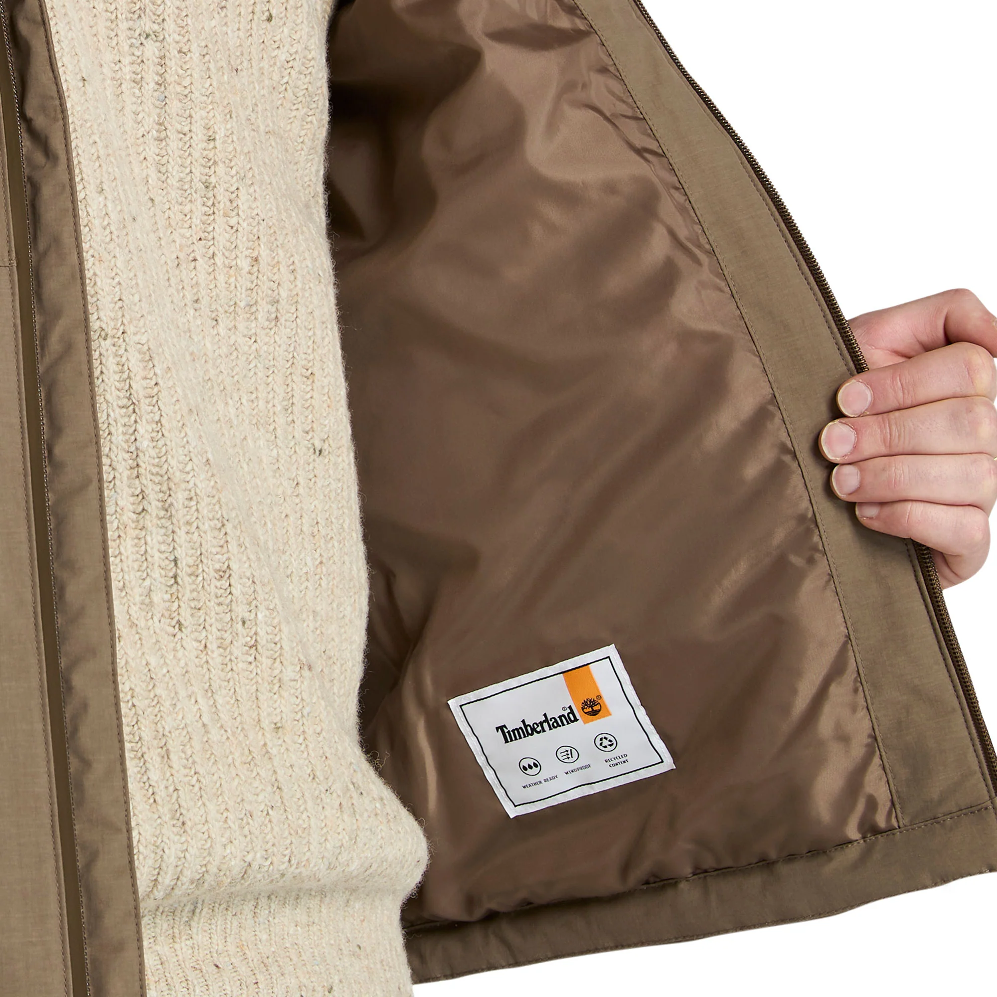 Timberland Winnick WP Insulated Jacket Chocolate Chip - Image 4