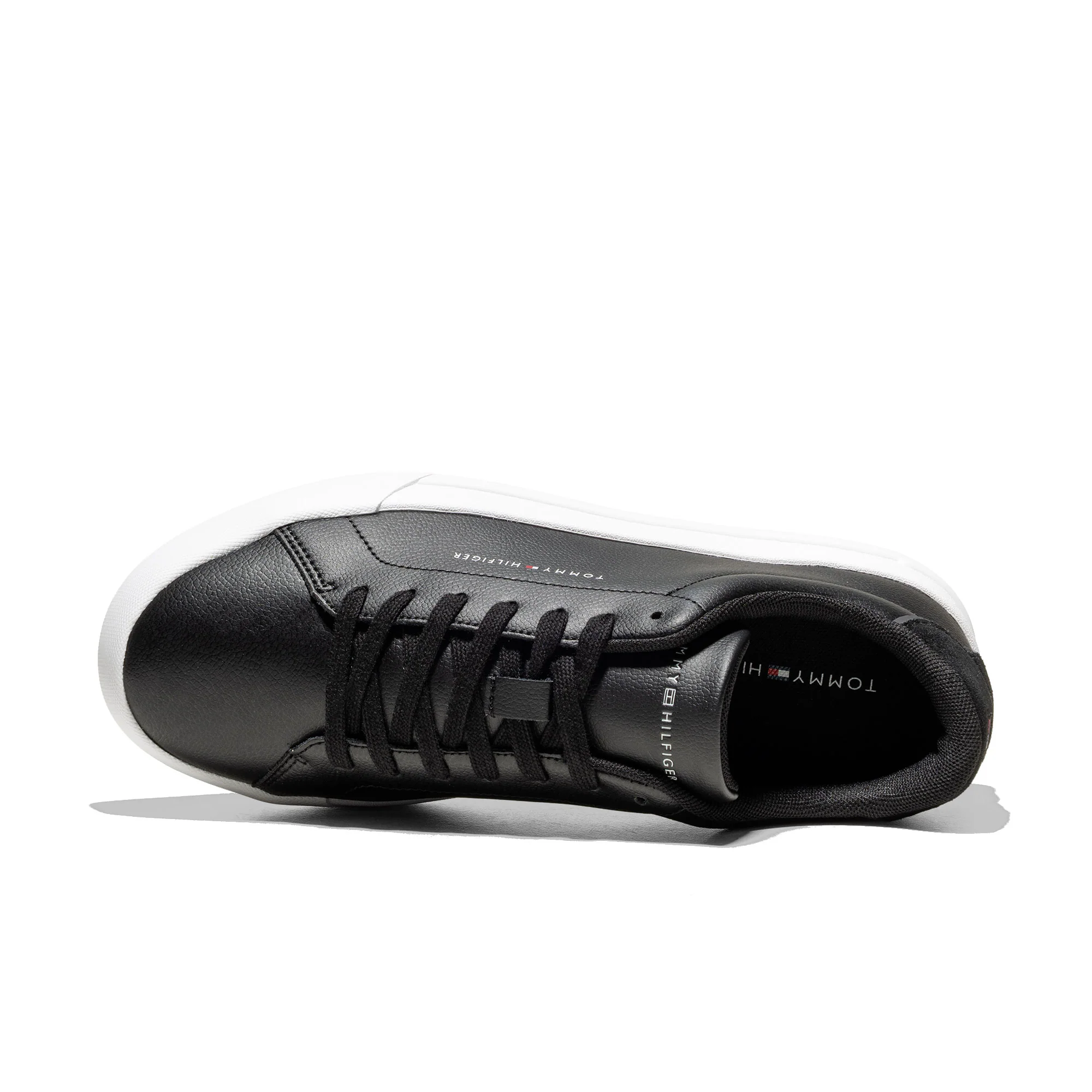 Tommy Hilfiger Court Leather Detail Essential Black - Image 5