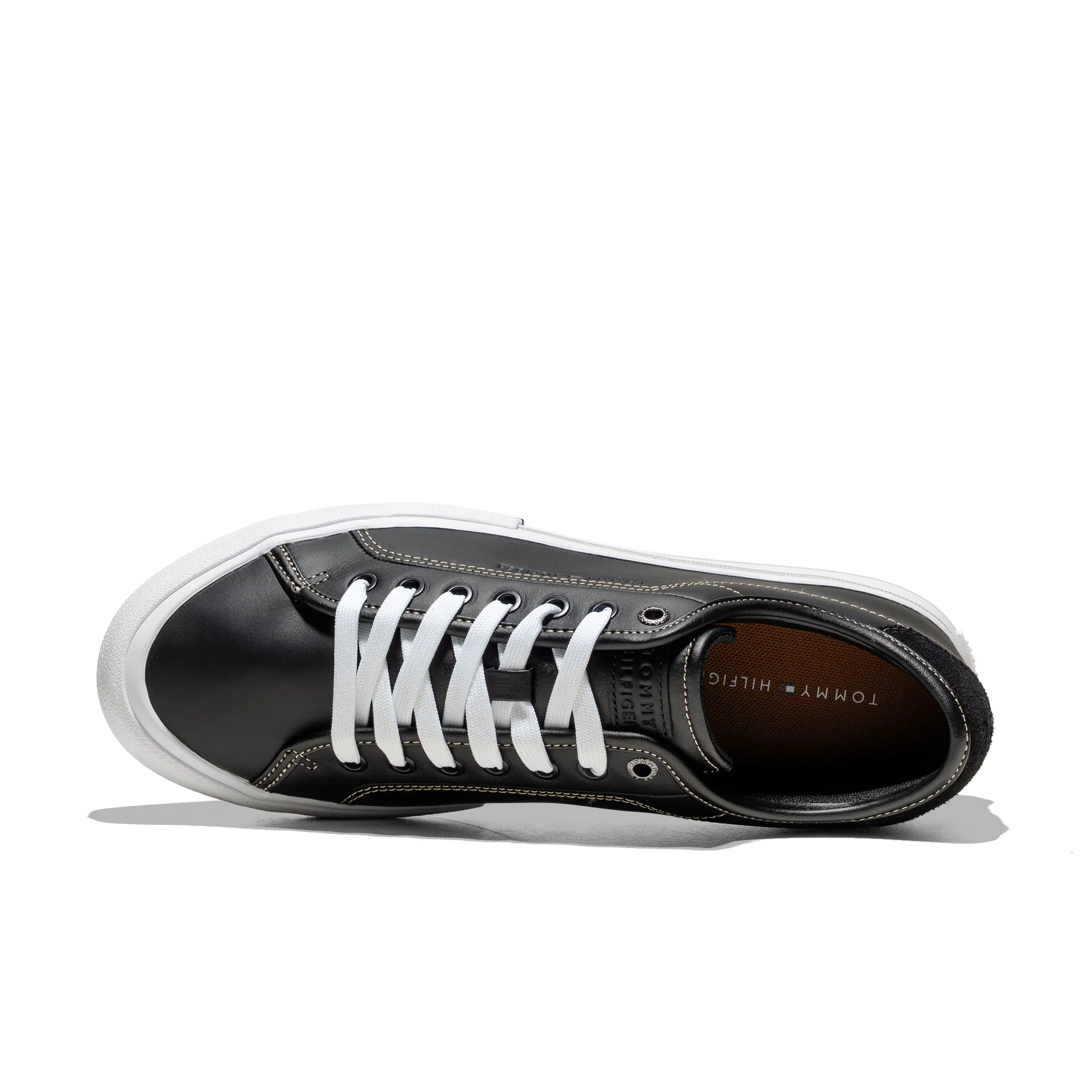 Tommy Hilfiger TH Hi Vulc Street Leather Black - Image 5