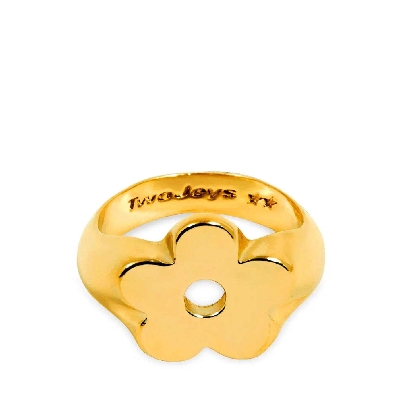 TwoJeys Flower Ring Gold - Image 2
