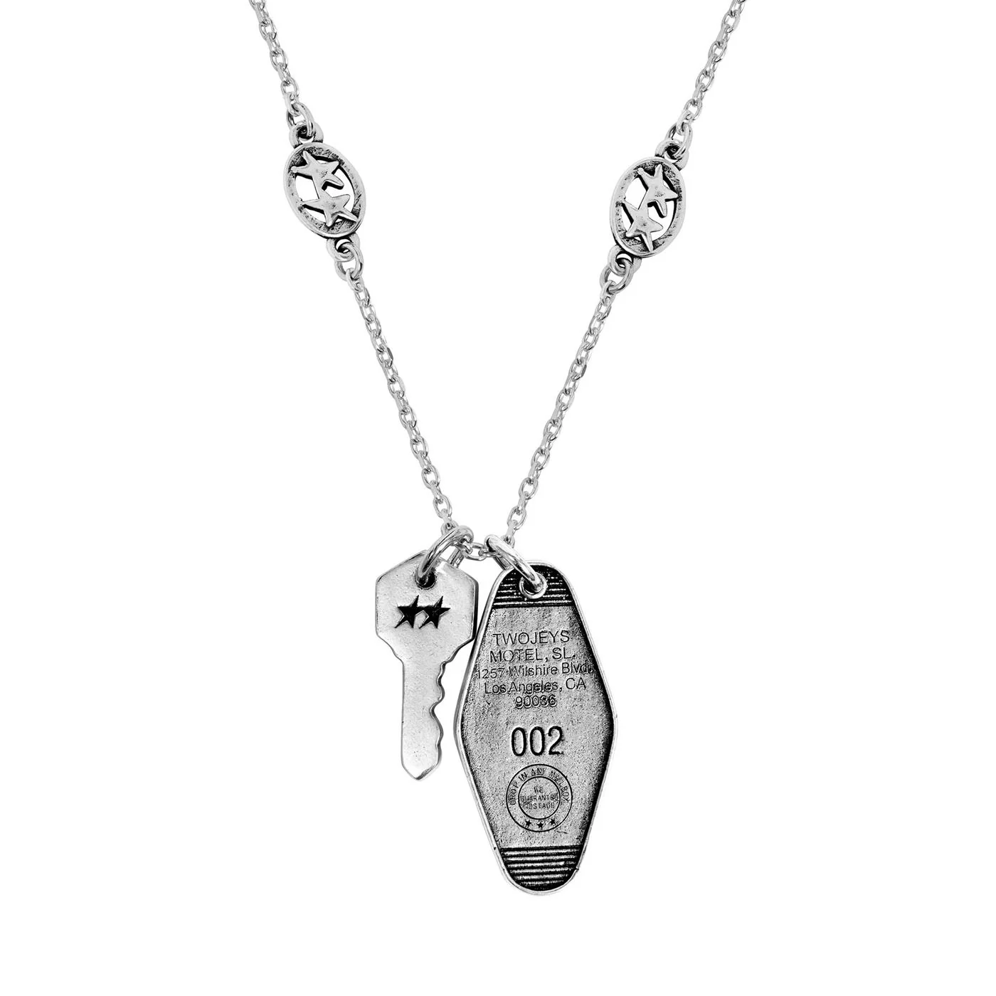 TwoJeys Motel Necklace Silver - Image 2