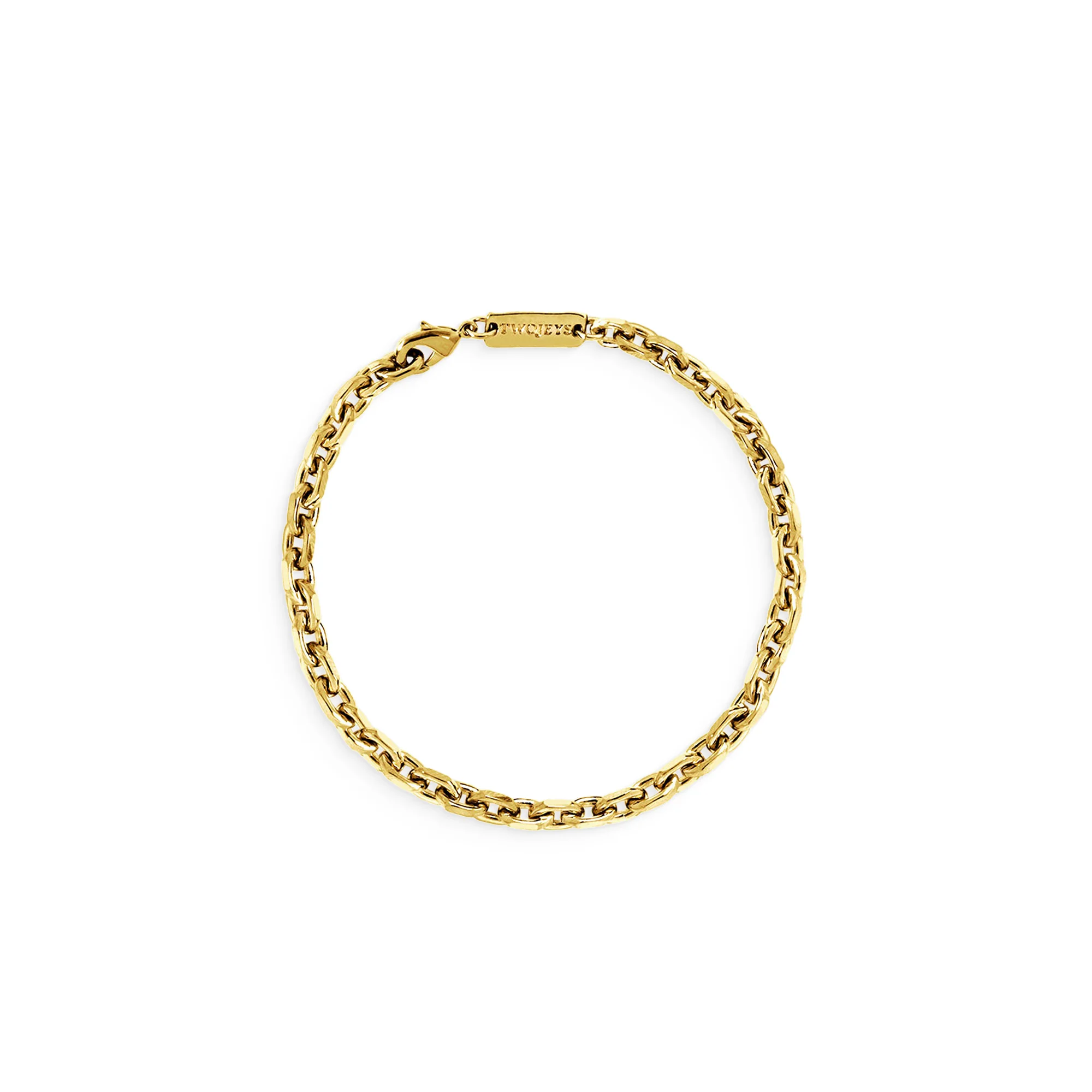 TwoJeys Shank Bracelet Gold