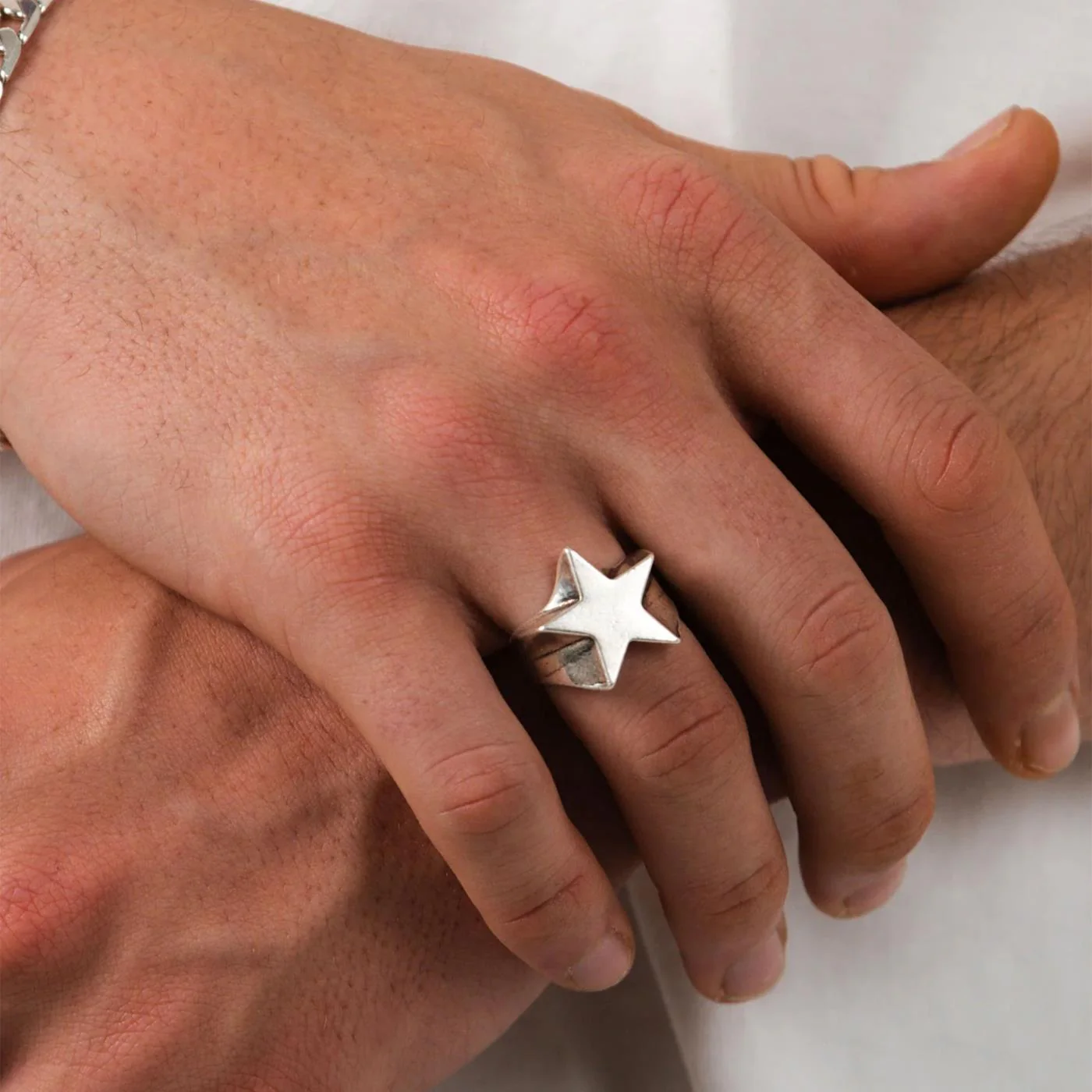 TwoJeys Shooting Star Ring Silver - Image 3