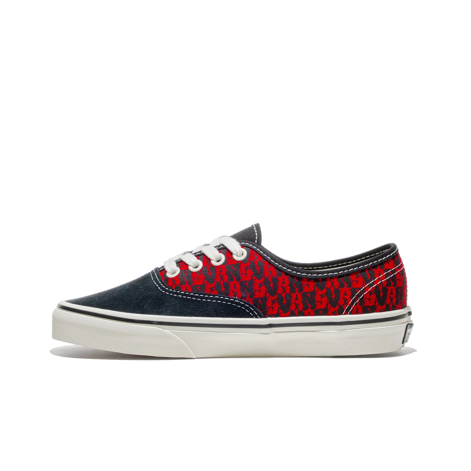 Vans Authentic Black/Racing Red - Image 2
