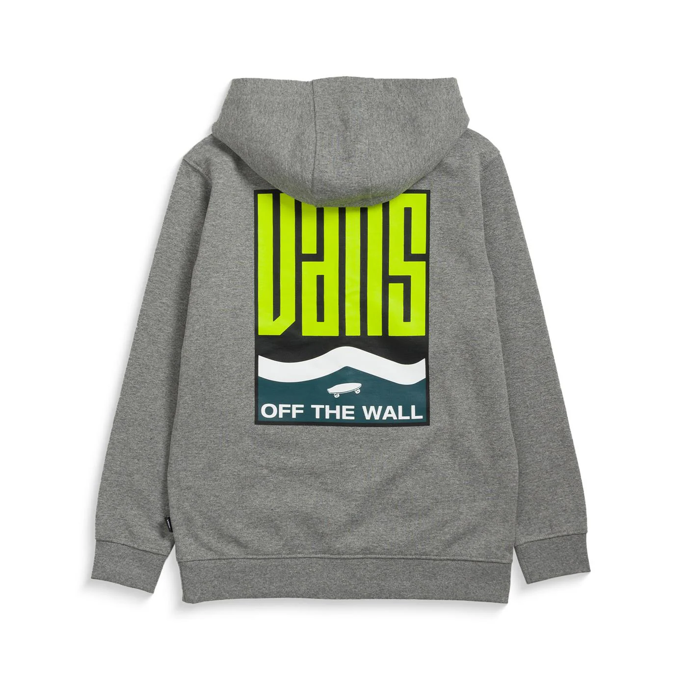 Vans Boys FZ Hoodie Dark Grey Heather - Image 2