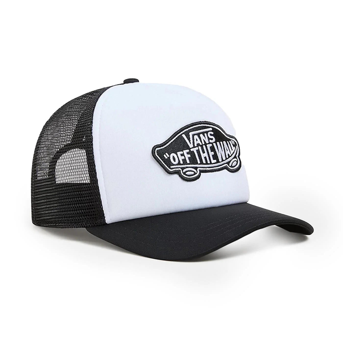 Vans Classic Patch Curved Bill Trucker Black/White - Image 2