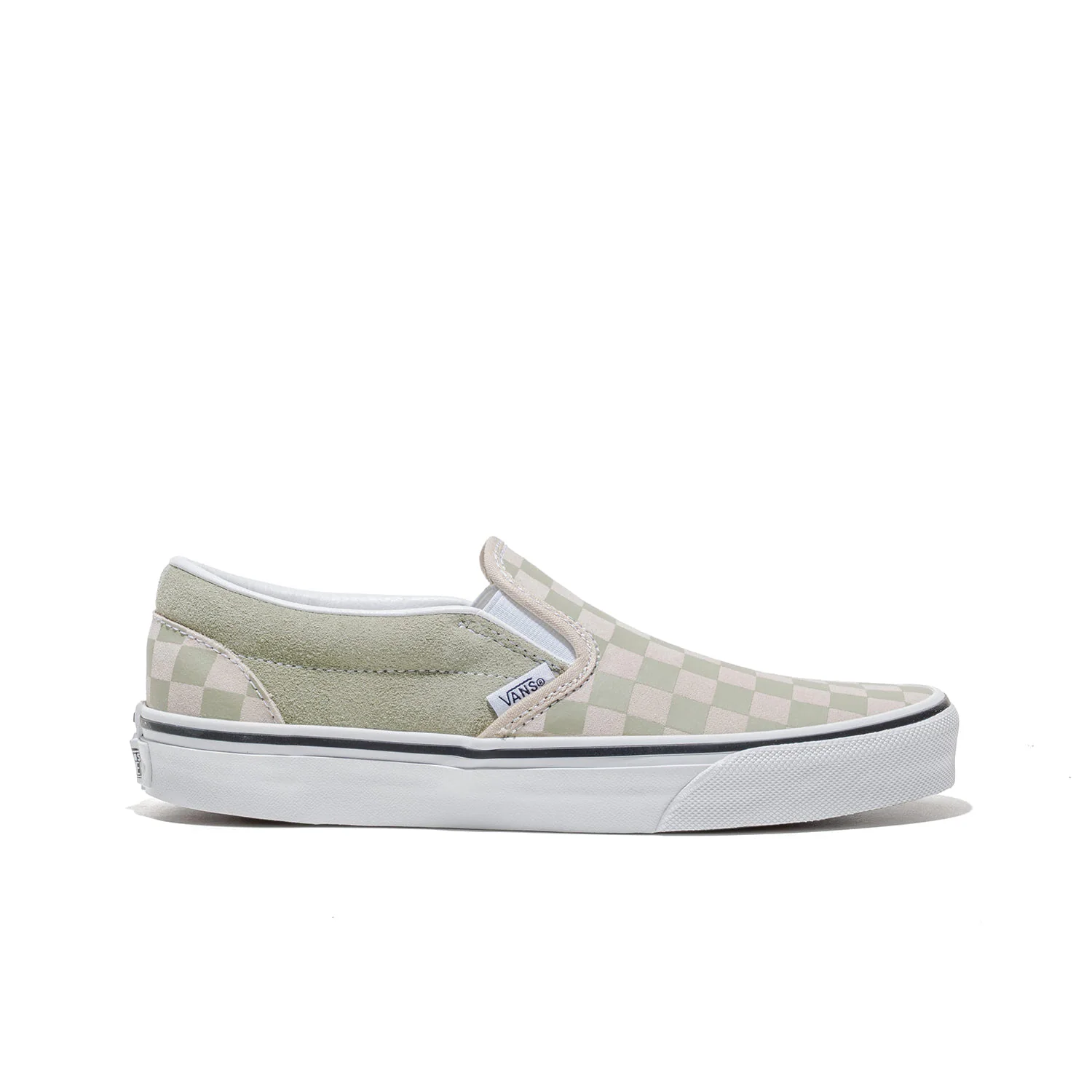 Vans Classic Slip-On Checkerboard Soft Sage