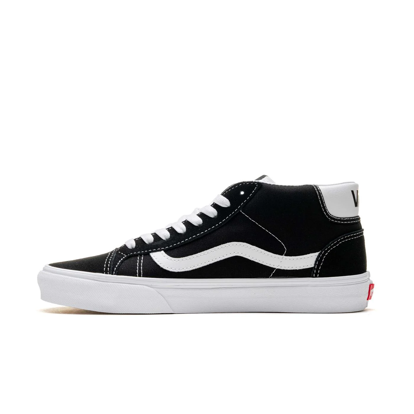 Vans Mid Skool 37 Black/True White - Image 2