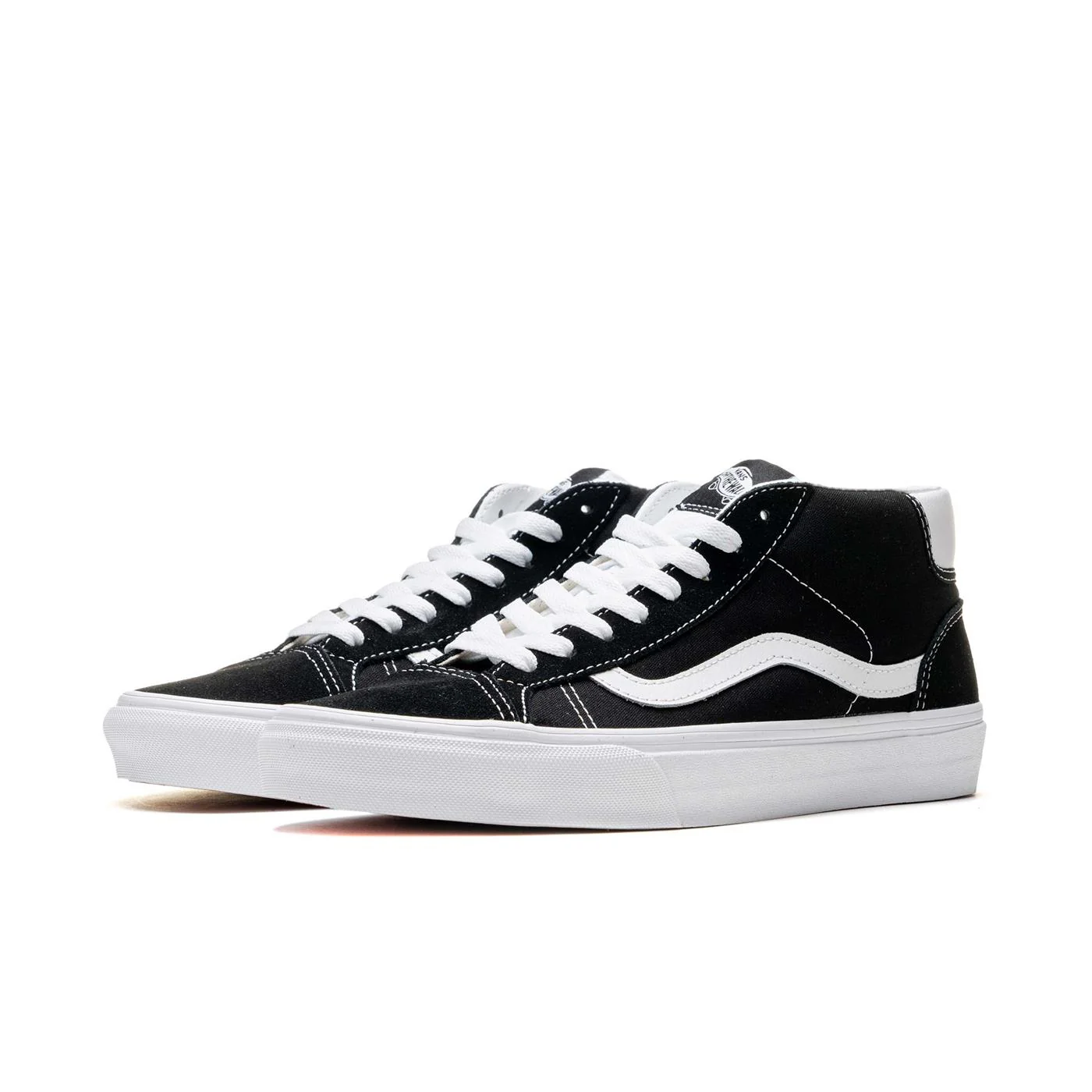 Vans Mid Skool 37 Black/True White - Image 3