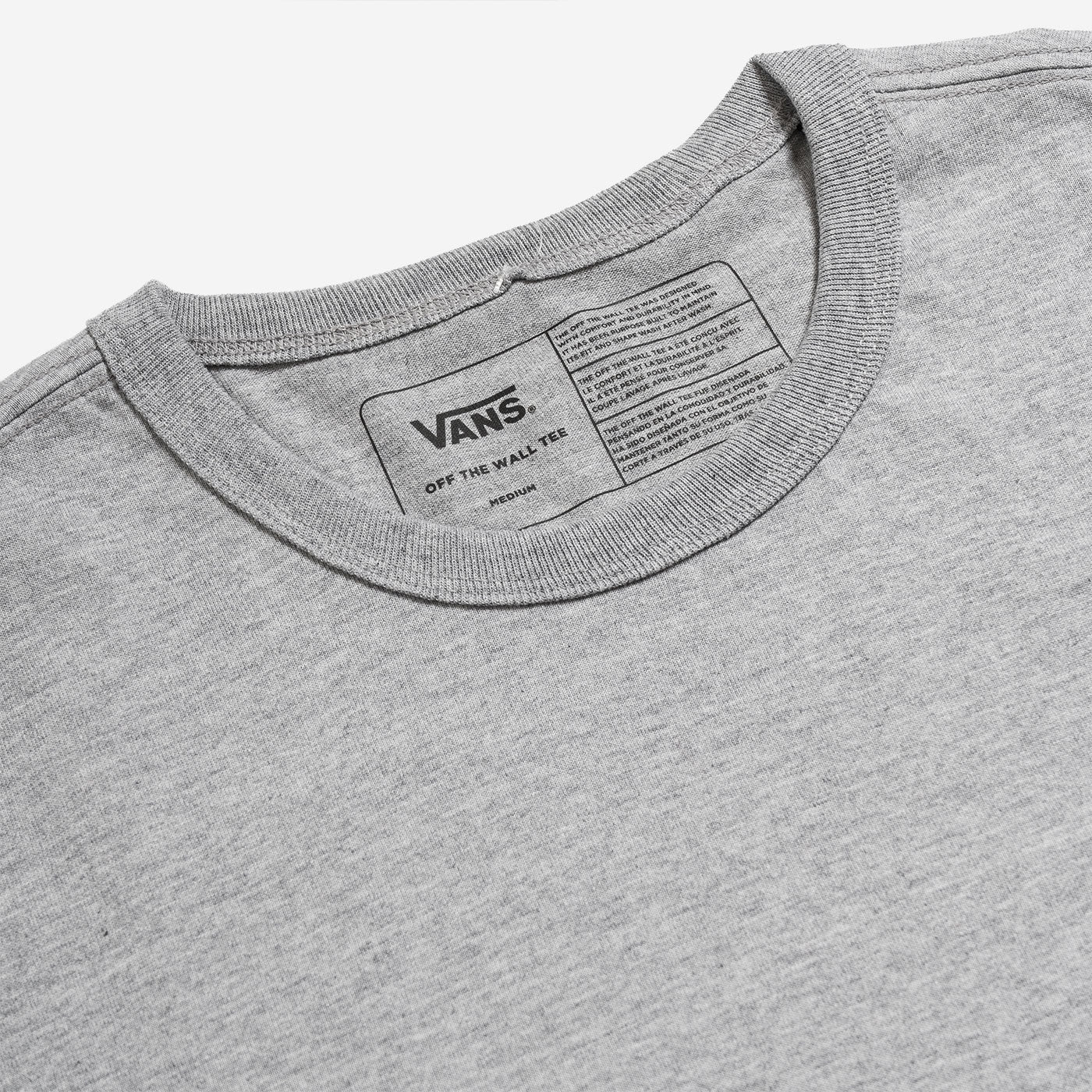 Vans Off the Wall Classic SS T-Shirt Athletic Heather - Image 2