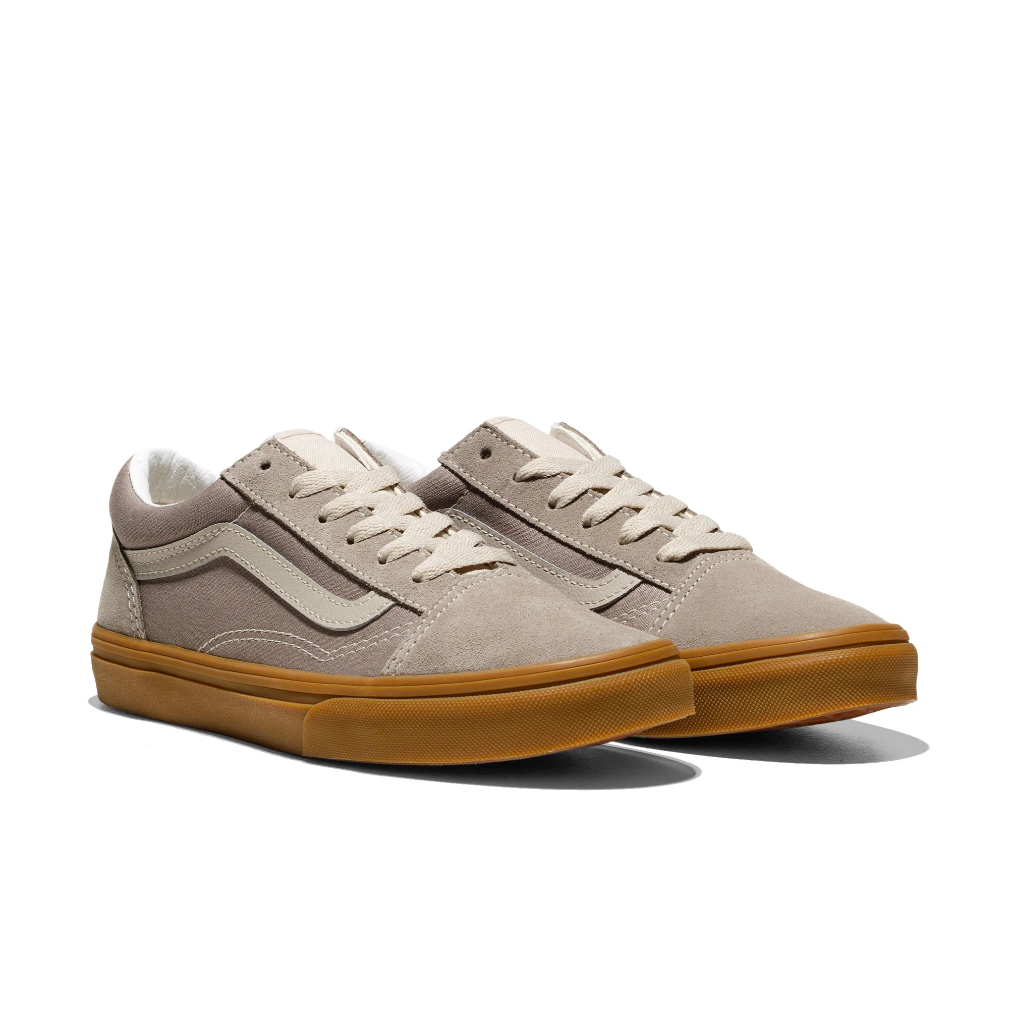 Vans Old Skool Neutral Block Gray/Gum - Image 2