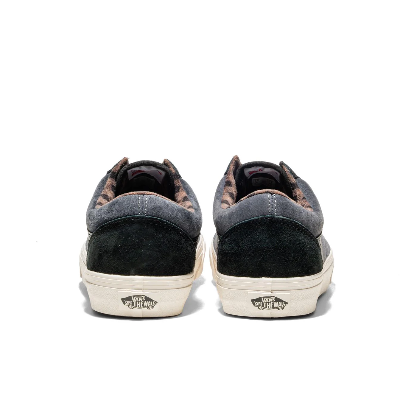 Vans Old Skool Pig Suede Plaid Gray/Black - Image 5