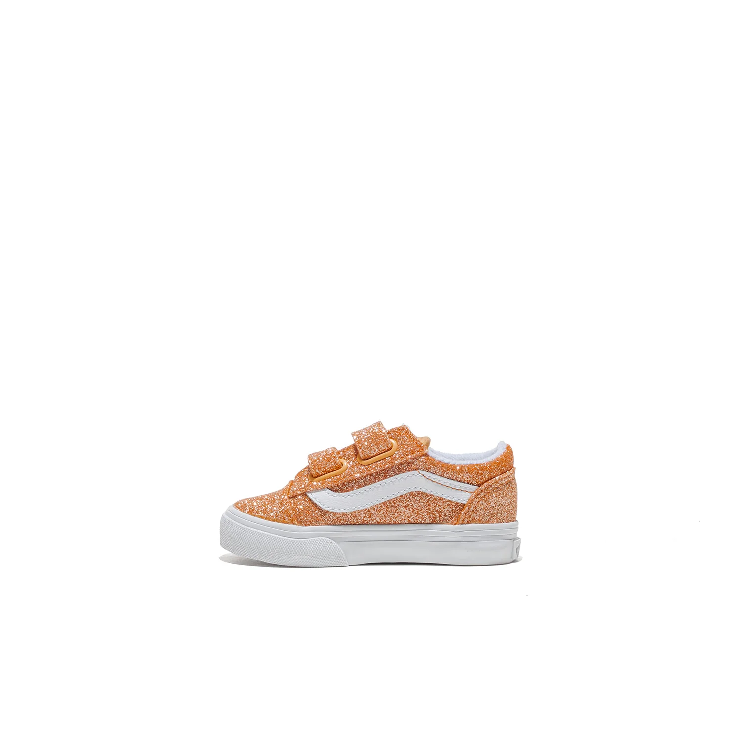 Vans Old Skool V Glitter Apricot Glow - Image 2