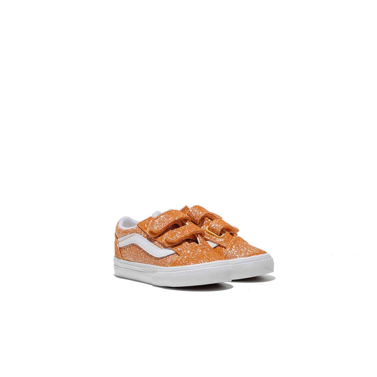 Vans Old Skool V Glitter Apricot Glow - Image 3