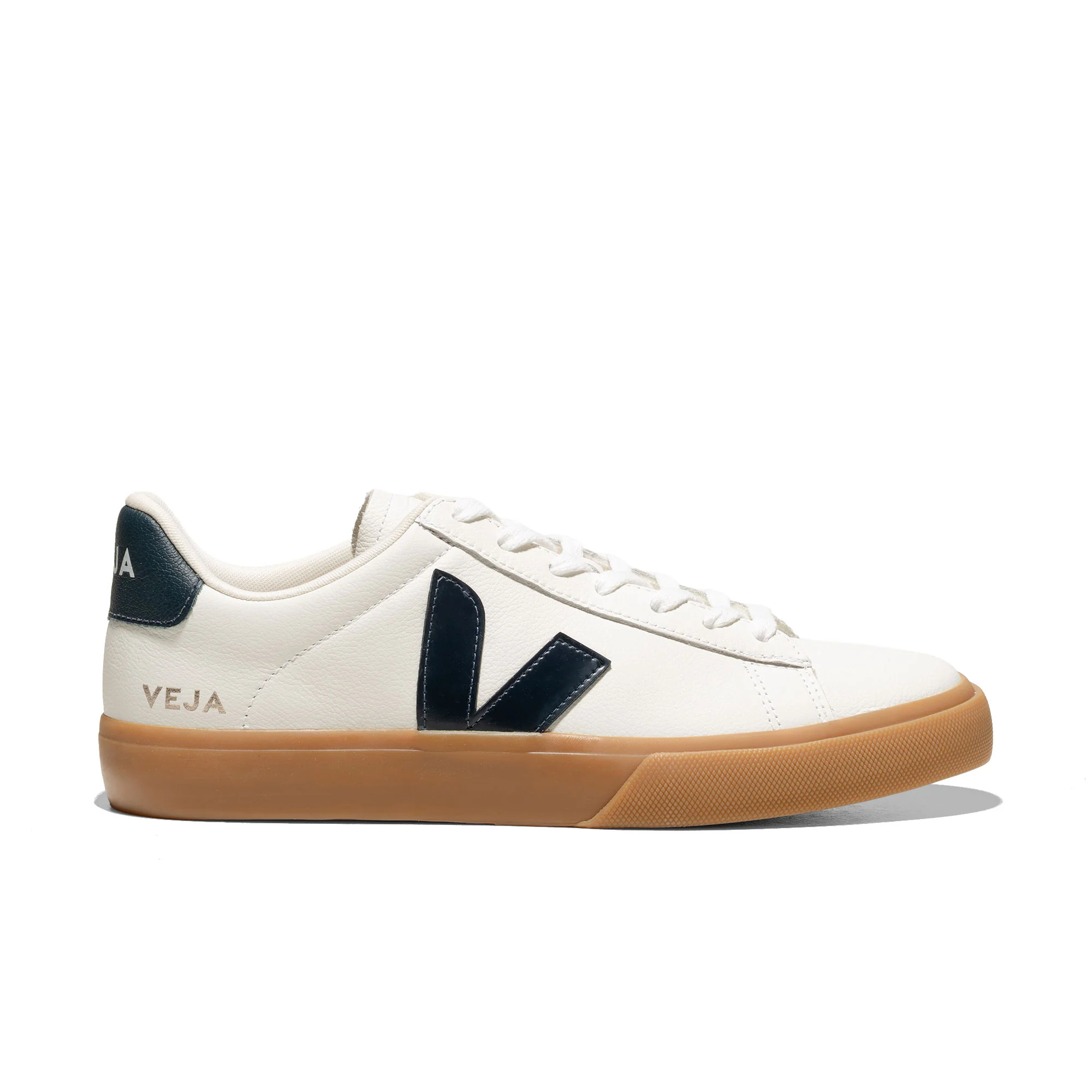 Veja Campo Leather White/Nautico/Natural