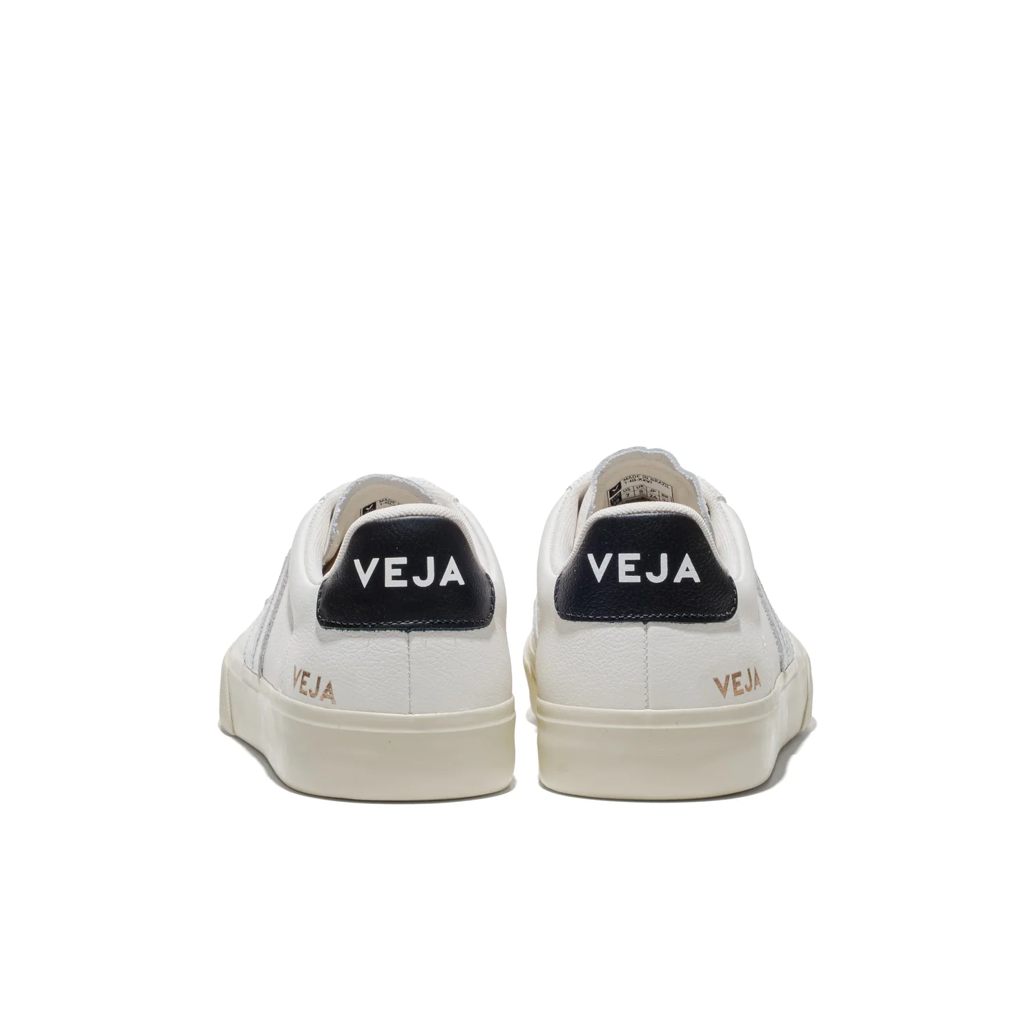 Veja Campo Leather White/Silver/Black - Image 4
