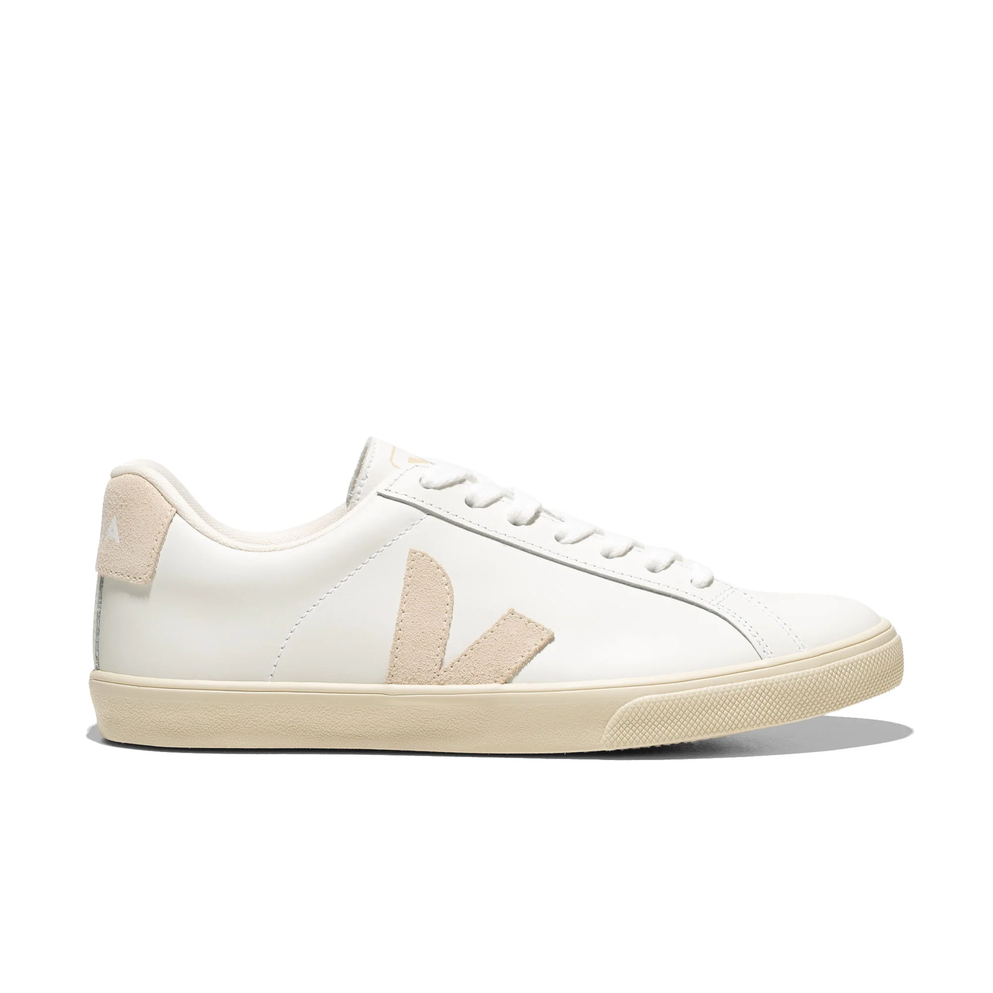 Veja Esplar Logo Leather White/Sable