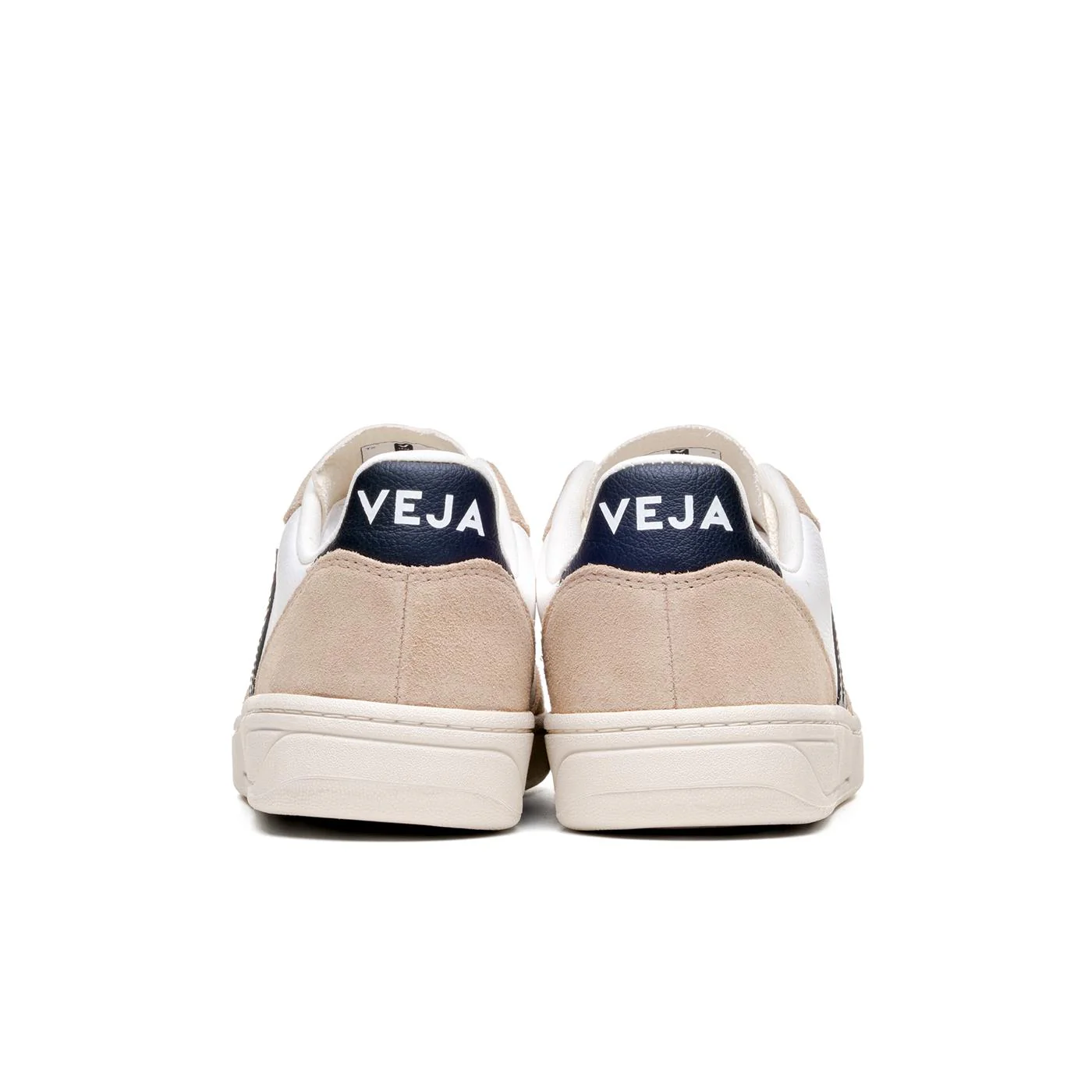 Veja V-10 Chromefree Extra-White/Black/Sahara - Image 4