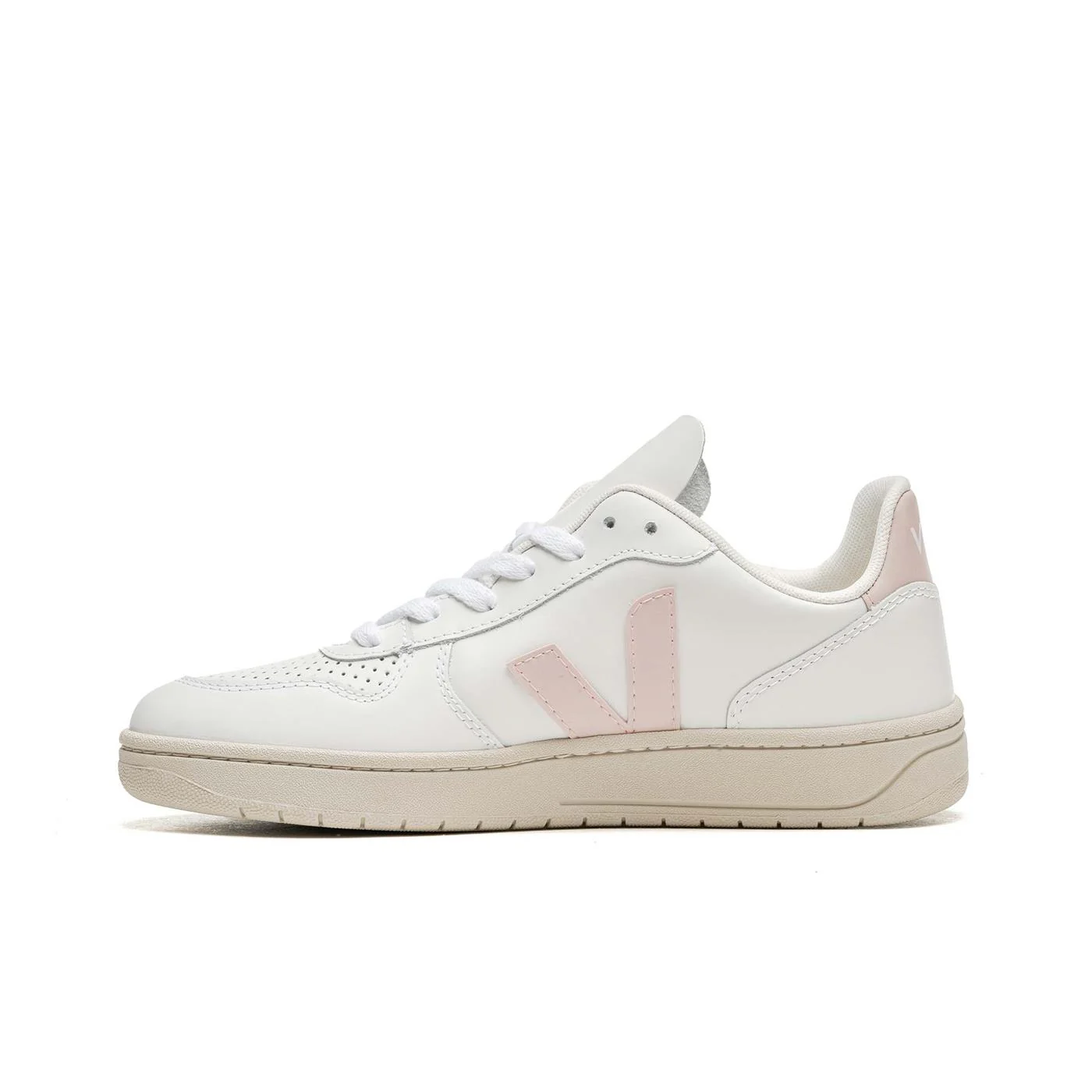 Veja V-10 Leather Extra-White/Petale - Image 2