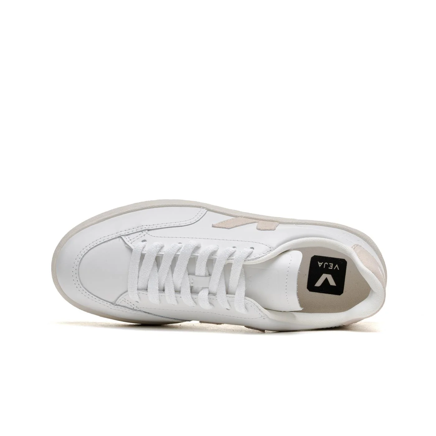Veja V-12 Leather Extra-White/Sable - Image 5