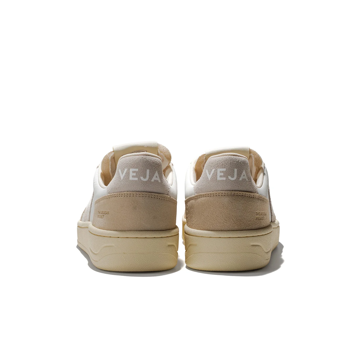 Veja V-82 Leather White/Natural/Almond - Image 4
