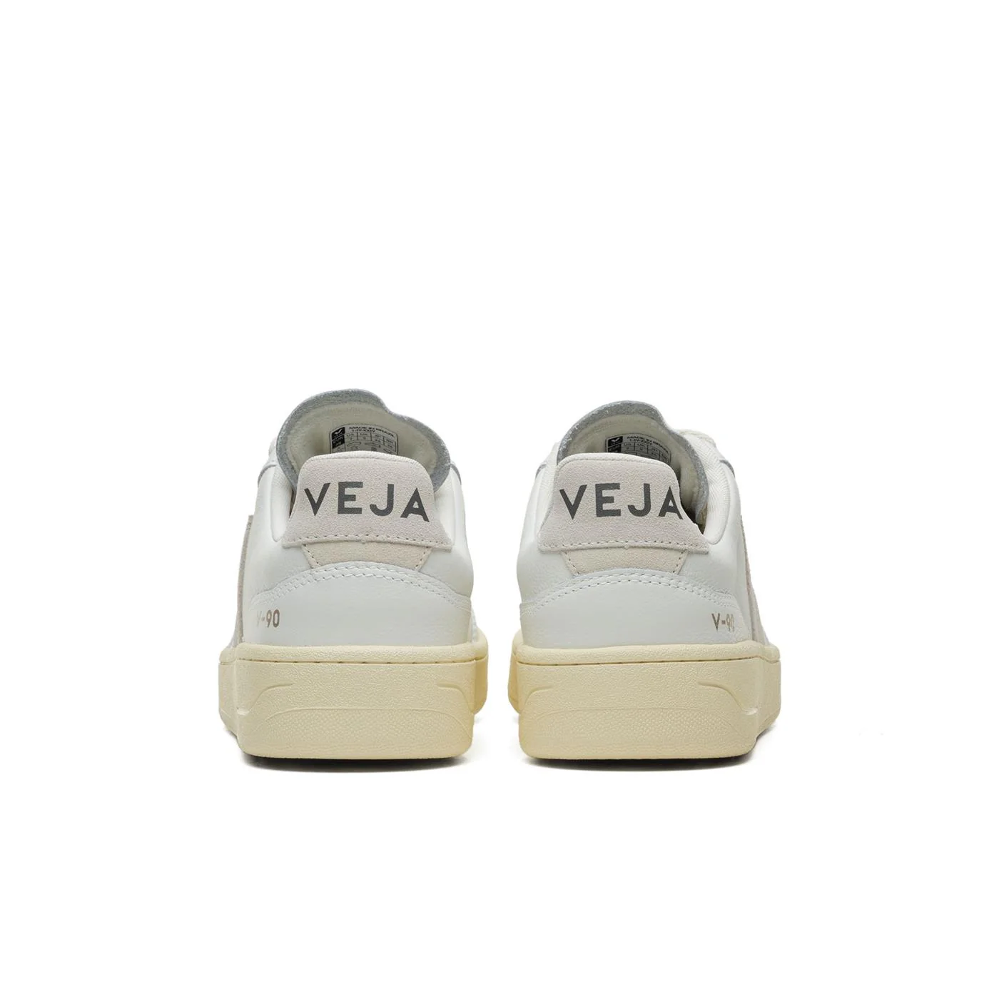 Veja V-90 O.T. Leather Extra-White/Natural - Image 4