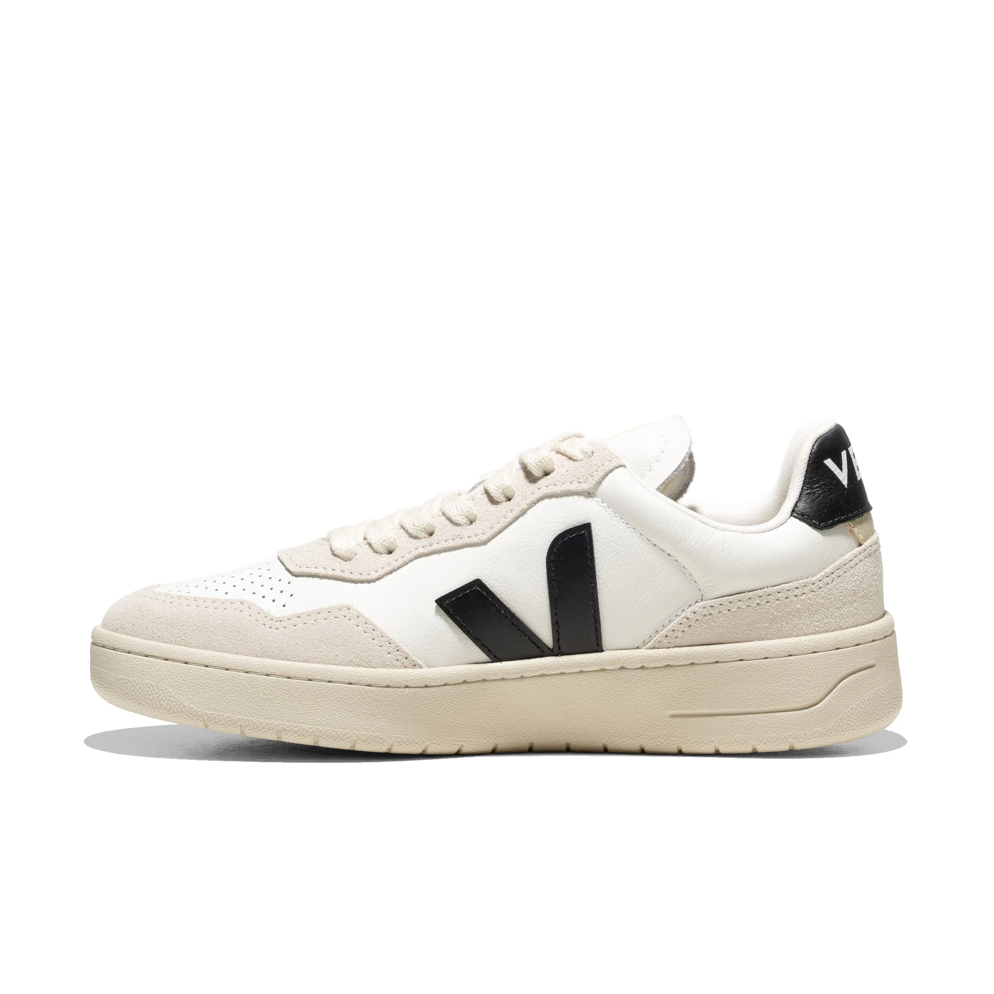 Veja V-90 O.T. Leather White/Black - Image 3