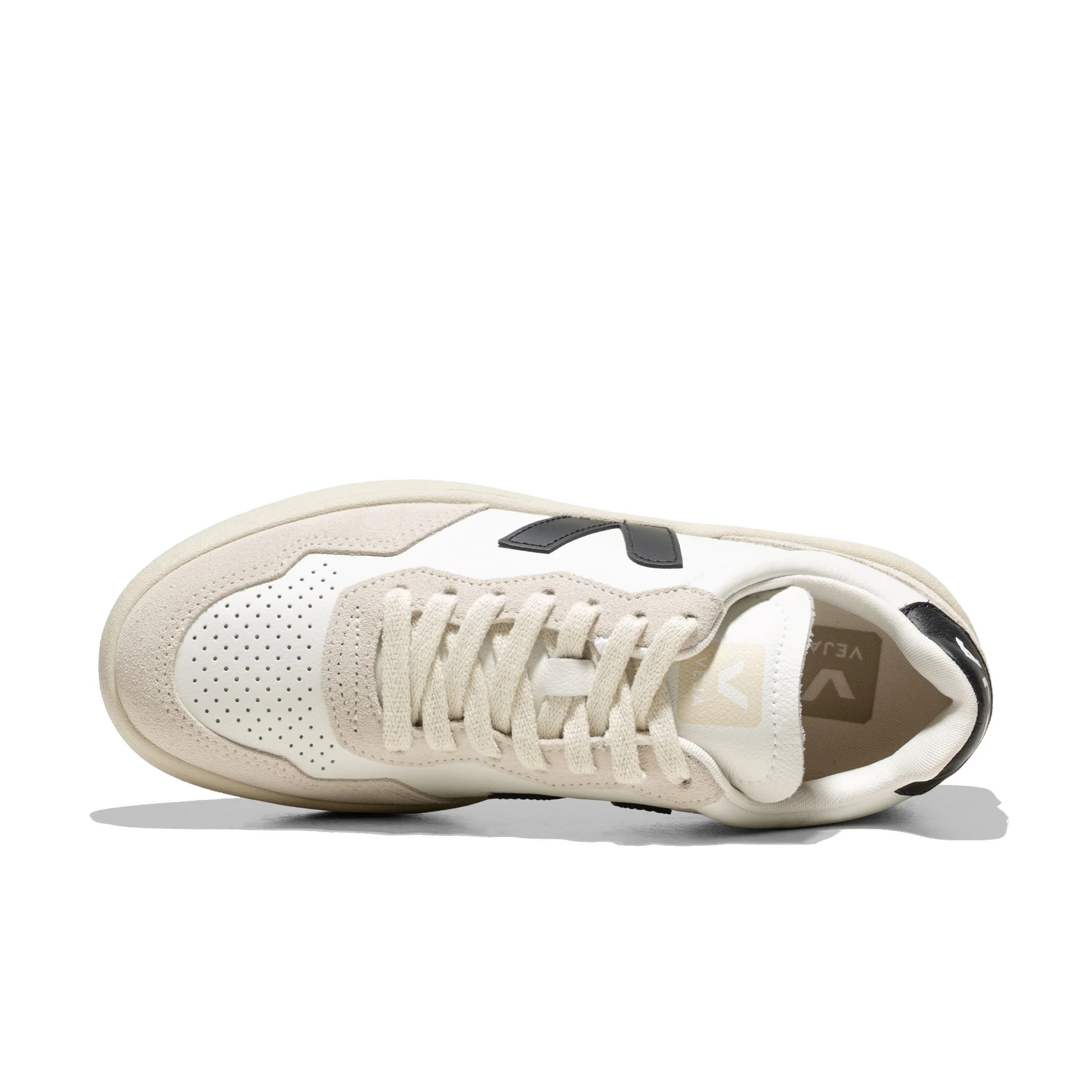 Veja V-90 O.T. Leather White/Black - Image 5
