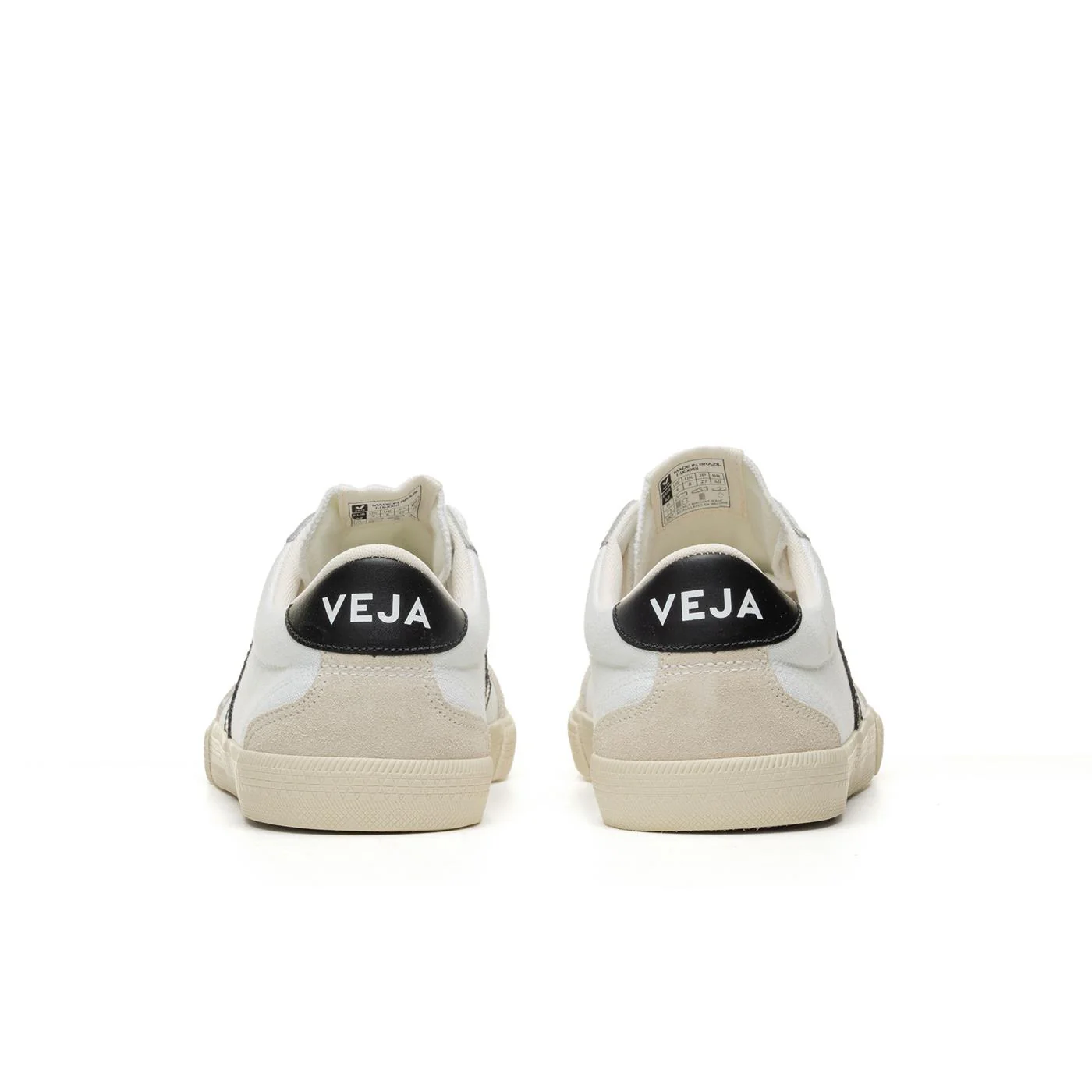 Veja Volley Canvas White/Black - Image 4