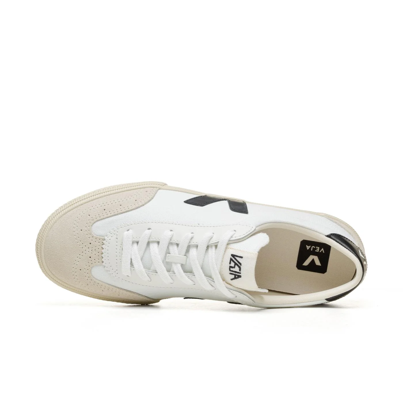 Veja Volley Canvas White/Black - Image 5