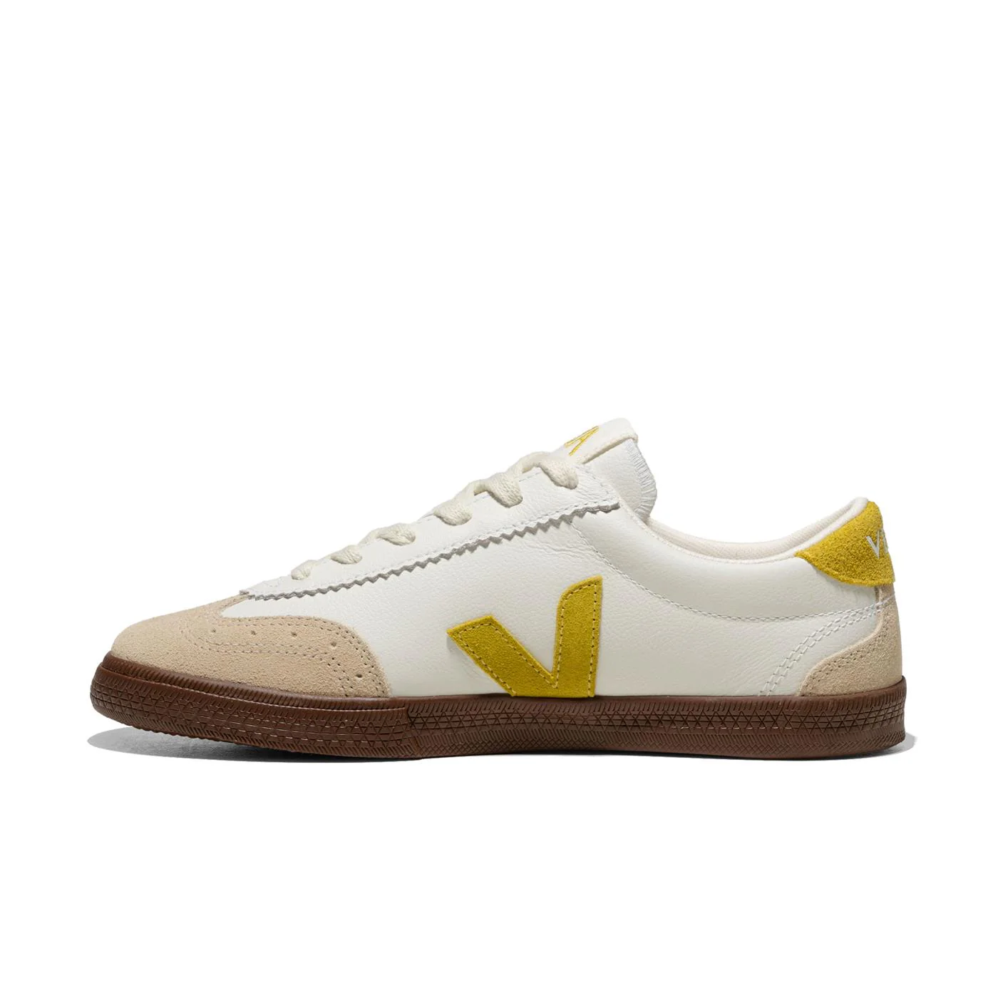 Veja Volley O.T. Leather White/Liquor/Bark - Image 3