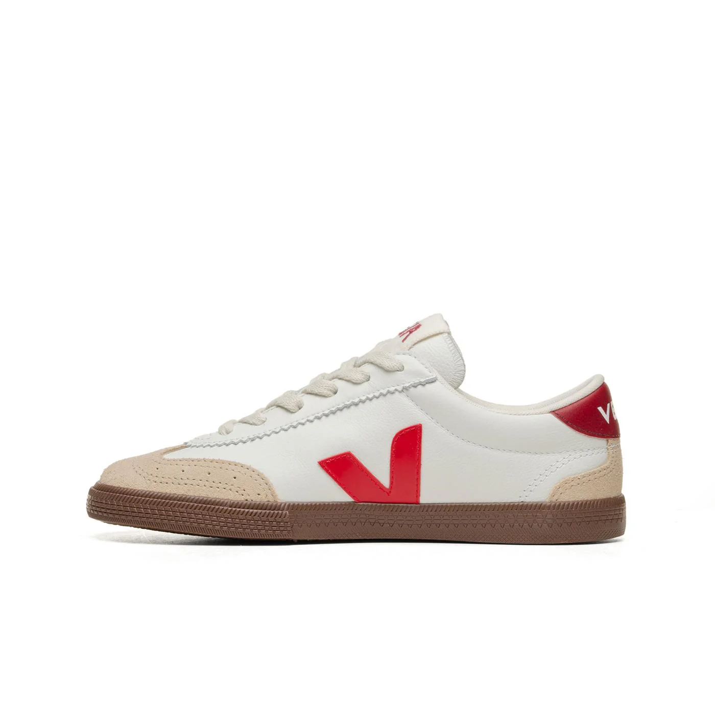 Veja Volley O.T. Leather White/Pekan/Bark - Image 2
