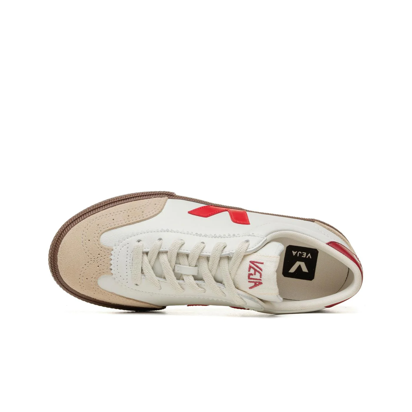 Veja Volley O.T. Leather White/Pekan/Bark - Image 5