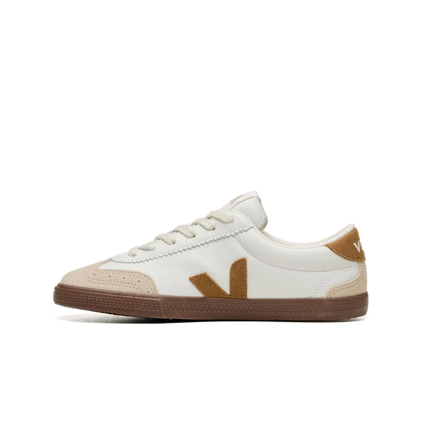 Veja Volley O.T. Leather White/Tent/Bark - Image 2