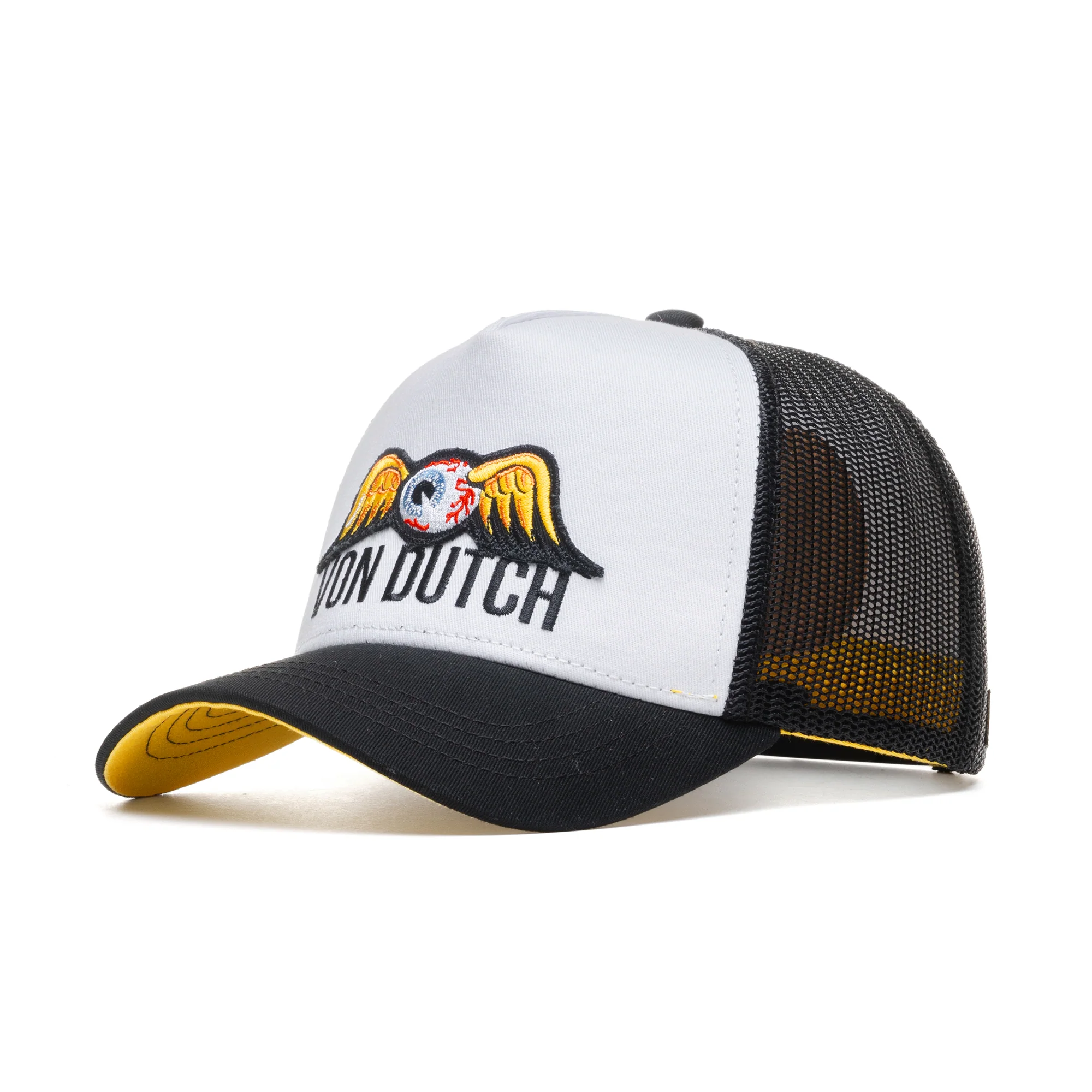 Von Dutch Trucker Cap Black/White - Image 2